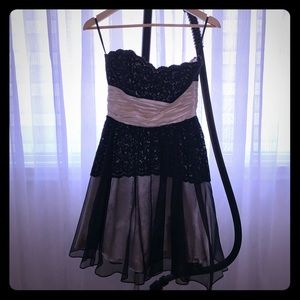 Betsey Johnson Strapless Short Cocktail Dress